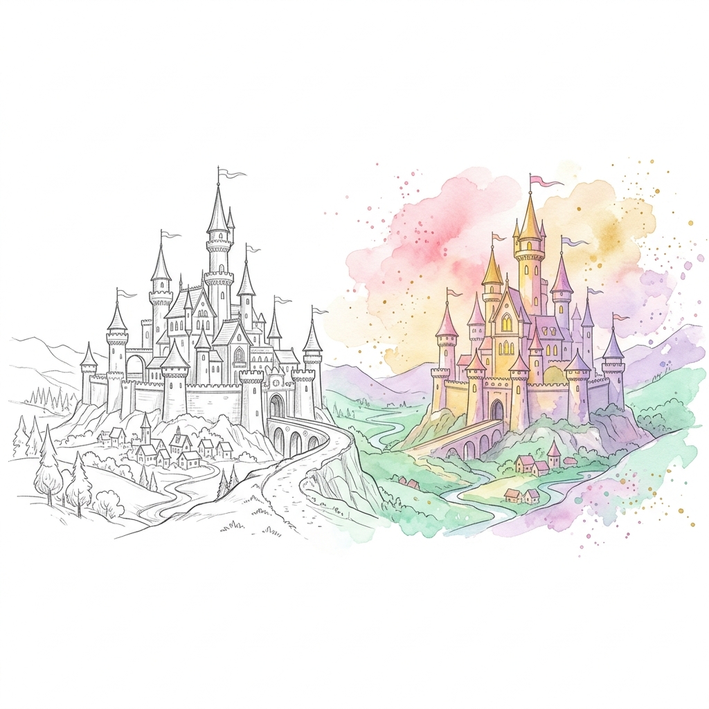 Coloring Palace Logo